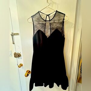 Sandro Black Dress Size 1